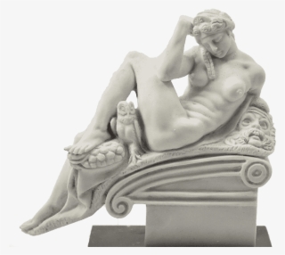 Medici Chapels Statue Of Night By Michelangelo 15 Cm - Statue #9037500