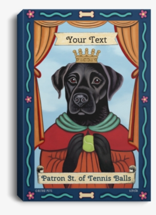 Personalized Black Lab "patron St - Black Lab Tennis Ball #9039142 Personalized Black Lab "patron St - Black Lab Tennis Ball #9039142