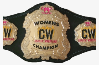 Belts Cw Womens Championship01 - Chaotic Wrestling Women's Championship #9039758