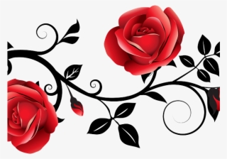 Red Rose Clipart Gothic Rose - Png Clipart Rose #9040382
