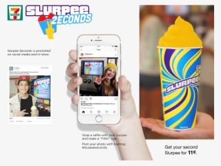 Buy One Slurpee And Post A Photo On Social Media With - Slurpee #9040975
