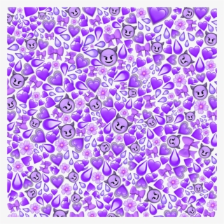 Purple Emoji Emojis Tumblr Satan Satans Heart Hearts - Bts #9040989