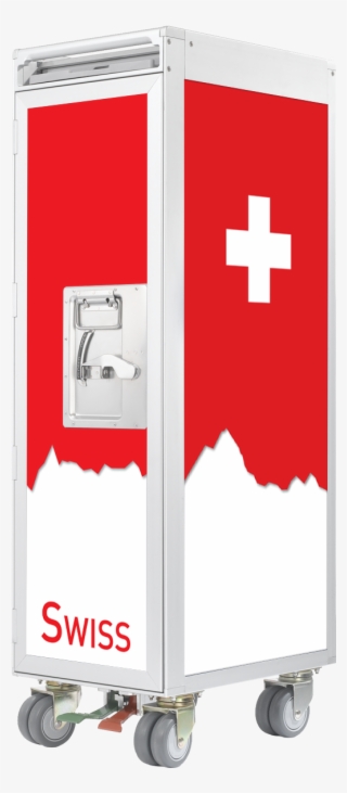 Airplane Trolley Swiss By Skypak - Custom Aircraft Trolley Bar #9041716