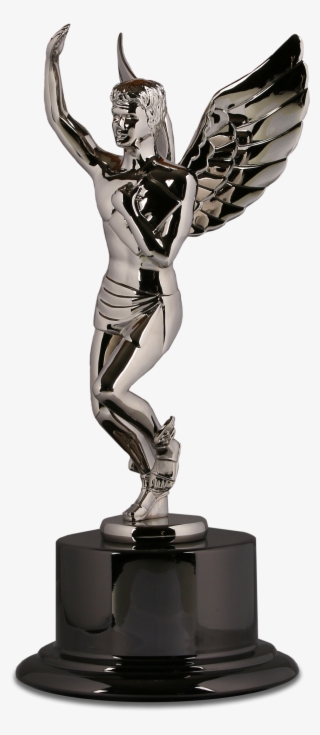 Idea X Slider Platinum Statuette - Hermes Award Statuette #9042078