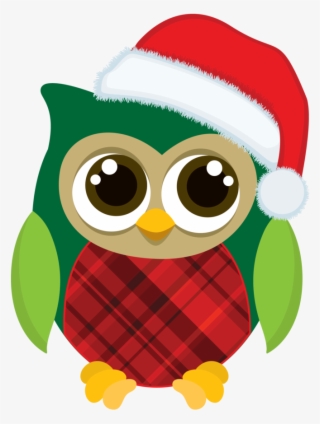 Owls Minus Clip Pinterest - Christmas Owl Clipart #9042160