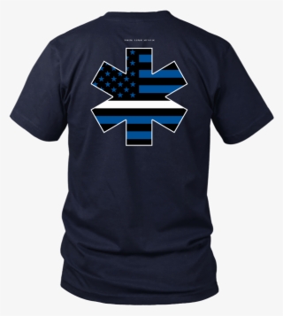 Star Of Life Ems Thin White Line Shirt - Tennessee Thin Red Line #9042343