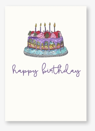 Birthday Cake Card #9042748