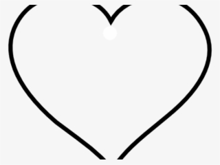 Broken Heart Clipart Outline - Heart #9042993