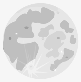 This Png File Is About Satélite , Natural Satélite - Circle #9045003