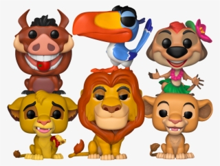 Disney Lion King Set Of - Timon Lion King Funko Pop #9046314