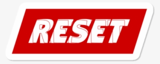 Reset Sticker Sticker - Mogo Financial #9046470