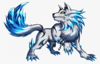 Unit Art - Ice Wolf Brave Frontier #9046479
