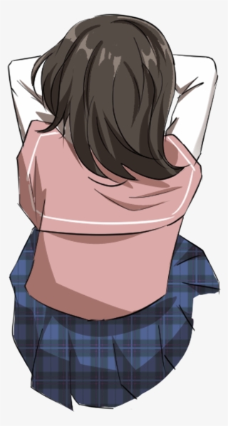 Cartoon Illustration Manga Character Girl Png And Psd - Cartoon #9046735