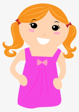 Baby Girl, Girl, Children, Child, Preschool, School - Girl Children Cartoon #9046744