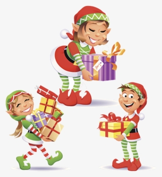 Elf Sticker - Duendes Animados De Navidad #9046791