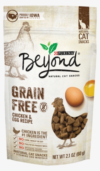 Beyond® Grain Free Chicken & Egg Recipe Cat Treats - Ingredientes De La Purina De Pollos #9047553