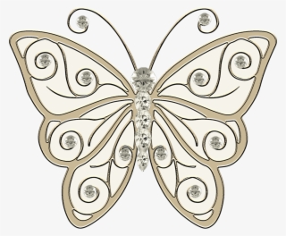 Ajanner Unwind Bfly 010 Cu - Gambar Kupu Kupu Abstrak #9047652