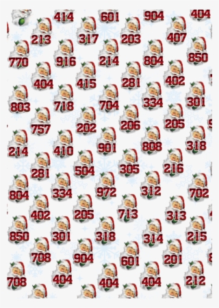 I Got Hos In Different Area Codes Santa Christmas Funny #9047727