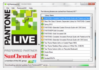 With Color Iqc And Pantonelive Printers Ensure That - Pantonelive #9048622