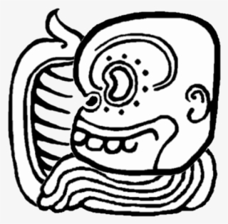 Here Is My Name Using Maya Glyphs - Line Art #9048990