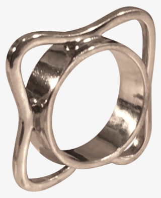 Kant Ring I Sølv - Engagement Ring #9049496