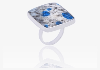 Square K2 Stone Sterling Silver Ring - Engagement Ring #9049646