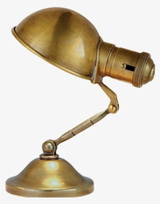 Brass Small Desk Lamp - Brass #9050265