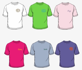 Picture Of Monogrammed Embroidered T-shirt - Active Shirt #9050416