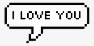 I Like You Text Messages Tumblr - Love You Speech Bubble Png #9050448