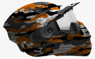 Fusion Napalm Tiger Full - Motorcycle Helmet #9051294
