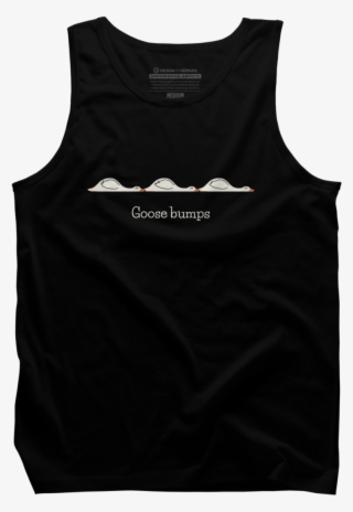 Goosebumps Men's Tank Top Goosebumps Is A Cozy Ring - Active Tank #9051556