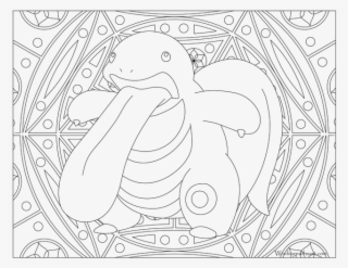 Lickitung Pokemon - Pokemon Adult Coloring Pages #9052034