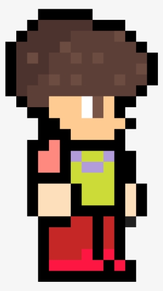 Terraria Charchter - 8 Bit Pixel Heart #9052680