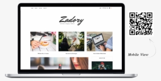 Clean & Personal Blogger Blogspot Template - Tablet Computer #9052856