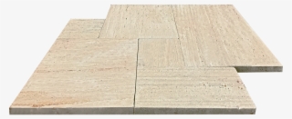 ™ Silk Road Vein-cut Tumbled Paver Sirvt3vptu - Plywood #9053814