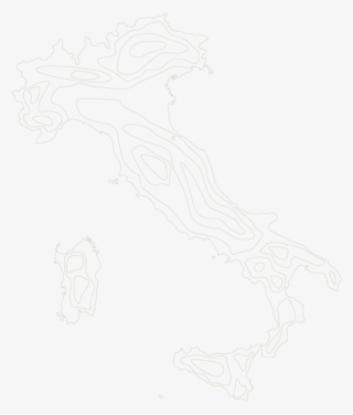 Map Of Italy - Sketch #9054362