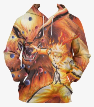 Naruto Nine Tails Pullover Hoodie - Naruto Sweatshirt #9054748