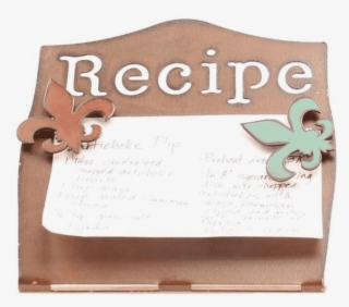 Western Moments Fleur Recipe Holder/magnet - Sign #9054749 Western Moments Fleur Recipe Holder/magnet - Sign #9054749