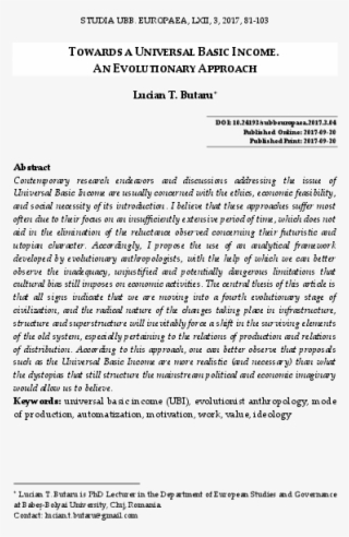 An Evolutionary Approach - Document #9055537