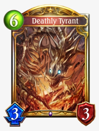 The Ideal Play Is To Clear The Board And Whittle Down - Shadowverse Deathly Tyrant #9056337