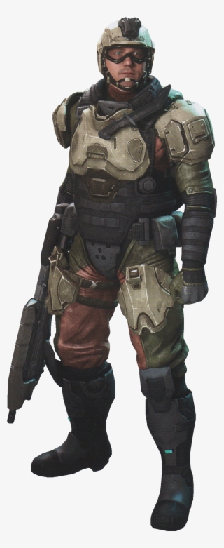 Its Also The Same Set As Infantery 4 Only Diffrent - Unsc Marine Halo 4 #9056780
