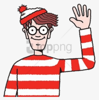 Free Png Download Wally Waving Goodbye Clipart Png - Wheres Wally Png #9057236