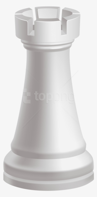Free Png Download Rook White Chess Piece Clipart Png - Chess Pieces Transparent Png #9057388