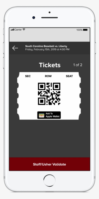 On Gameday, Scan In With Your Mobile Barcodes And Enjoy - Mobile Phone #9059306