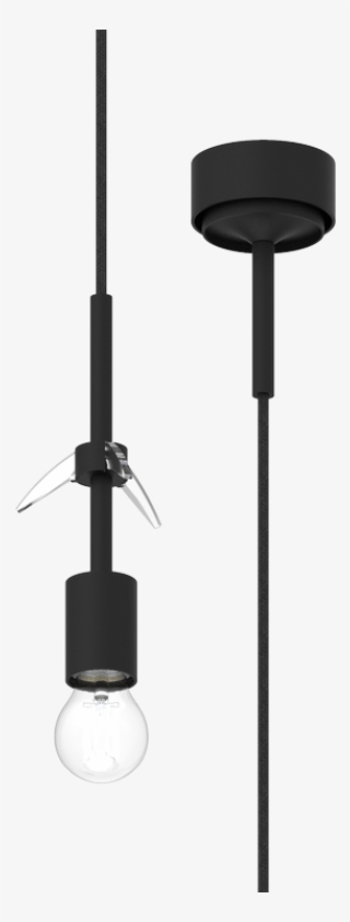 Bergamo Chrome/black - - Ceiling Fixture #9059899