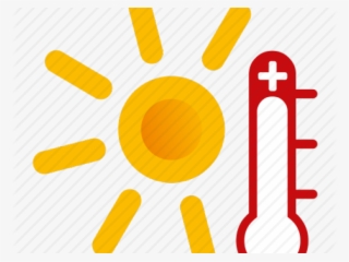 Warmth Clipart Heat Wave - Hot Weather Clipart Png #9060958