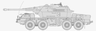15cm Sfh T-25 Dana - Wheeled Self Propelled Howitzer Drawings #9061575