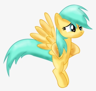 Water-horse, Safe, Simple Background, Sunshower Raindrops, - Cartoon #9061950