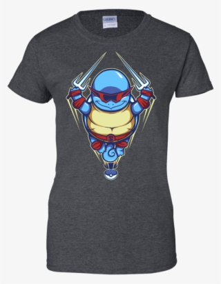 Ninja Squirtle Anime T Shirt & Hoodie - Shirt #9061985