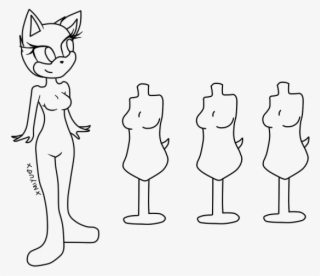 Sonic Female Base - Cartoon #9063713
